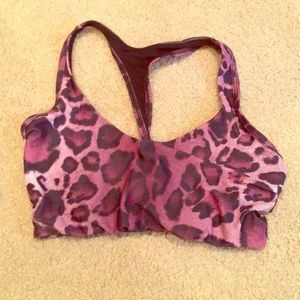 ONZIE leather sports bra